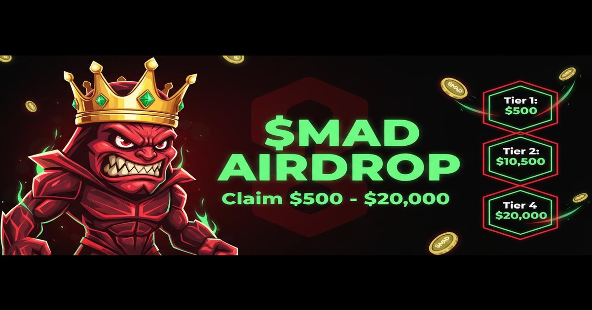 $MAD Airdrop Infographic